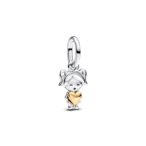 Charm colgante Chica Feliz